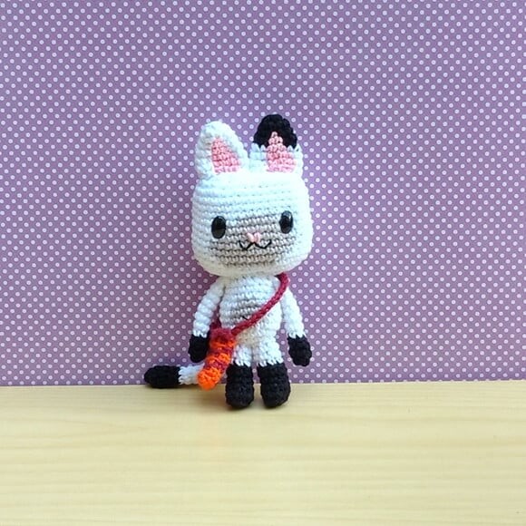Pandy versão1 (A casa mágica da Gabby)Amigurumi