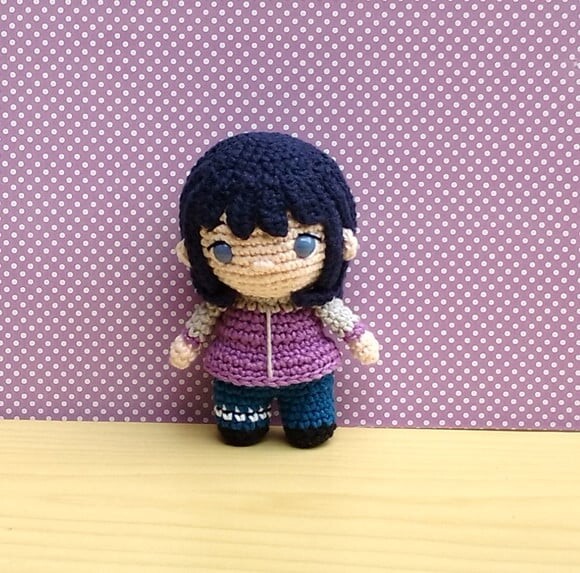 Hinata Hyuga Amigurumi (Naruto Shippuden)