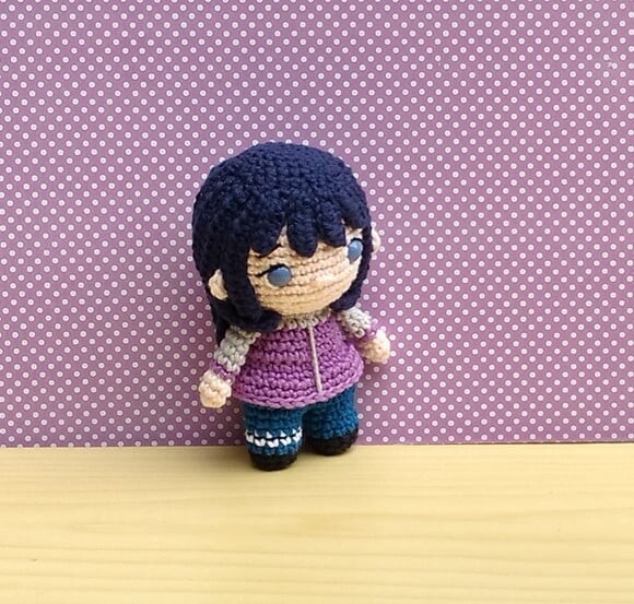 Hinata Hyuga Amigurumi (Naruto Shippuden)