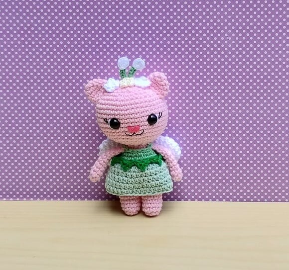Kitty Fada ( A Casa Mágica da Gabby) Amigurumi