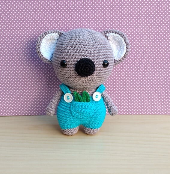 Koala (coala) Pepe Amigurumi