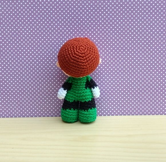 Lanterna Verde Amigurumi