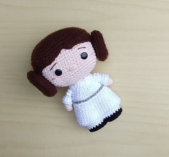 Leia (funko) Amigurumi