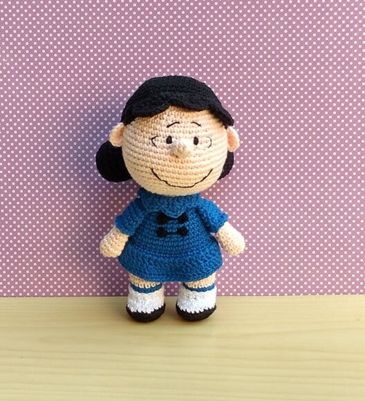 Lucy Van Pelt (Snoopy) amigurumi