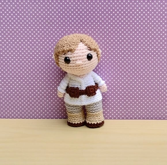 Luke Skywalker ( Star Wars ) Amigurumi