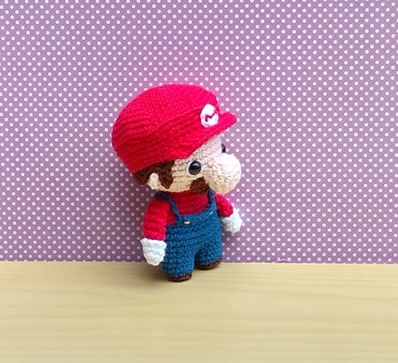 Mario Chibi - Super Mario Amigurumi