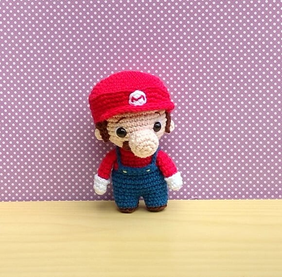 Mario Chibi - Super Mario Amigurumi