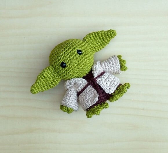 Mestre Yoda - Star Wars Amigurumi