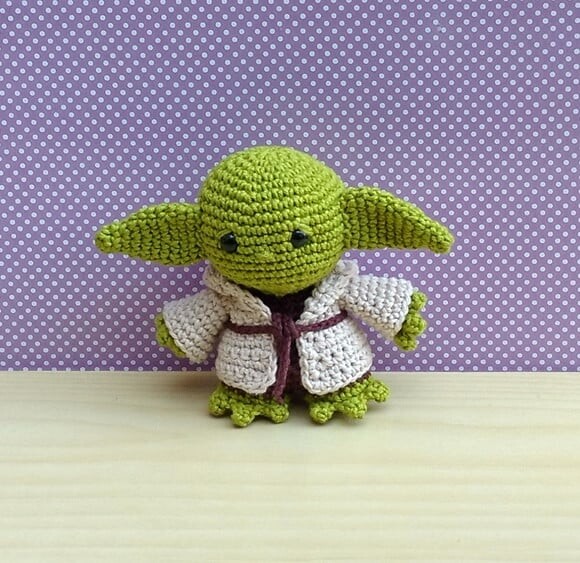 Mestre Yoda - Star Wars Amigurumi