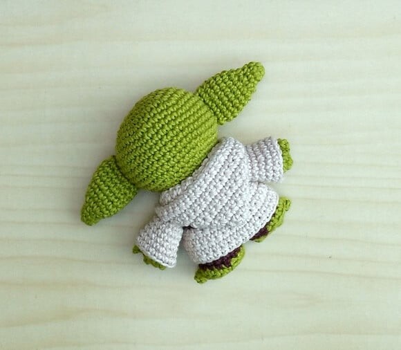 Mestre Yoda - Star Wars Amigurumi