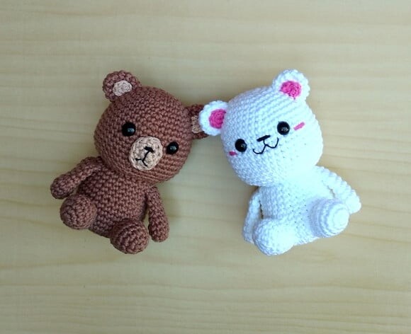 Milk And Mocha Bear Amigurumi