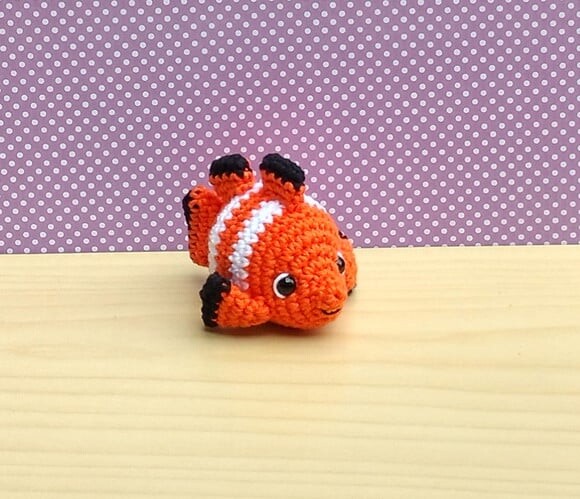 Nemo ( Procurado Nemo ) Amigurumi