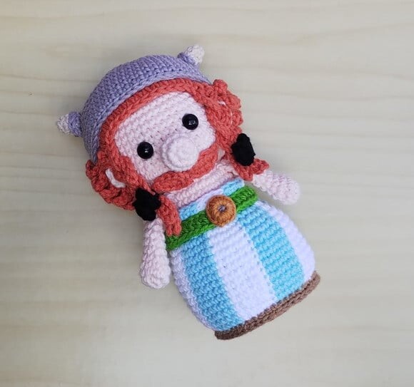 Obélix Amigurumi - Astérix e Obélix
