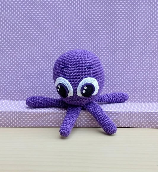Polvo Pow Bolofofos Amigurumi