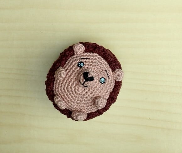 Porco Espinho Georgge Amigurumi
