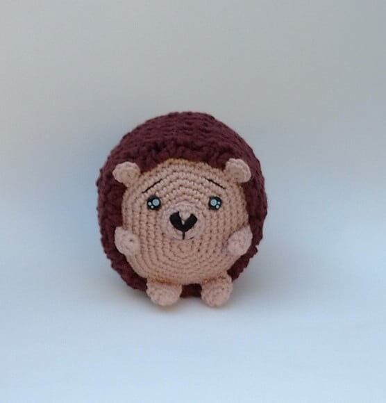 Porco Espinho Georgge Amigurumi