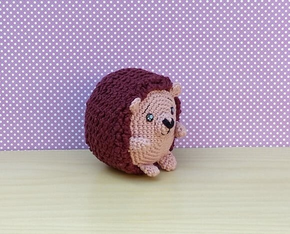 Porco Espinho Georgge Amigurumi