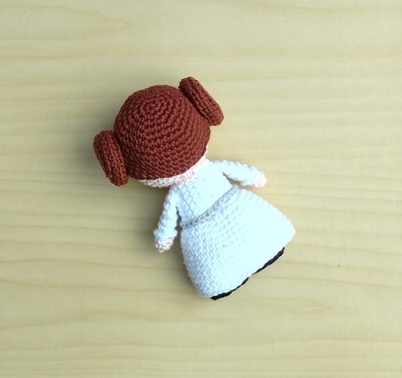 Princesa Leia ( Star Wars ) Amigurumi