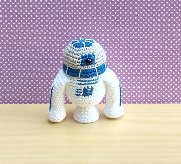 R2D2 - Star Wars Amigurumi