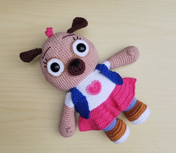 Pug Chip ( Chip e Potato ) Amigurumi