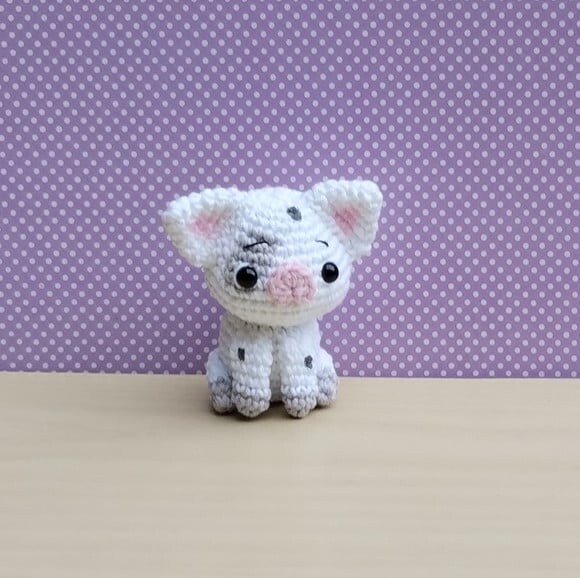 Puá e Hei Hei (Moana) Amigurumi
