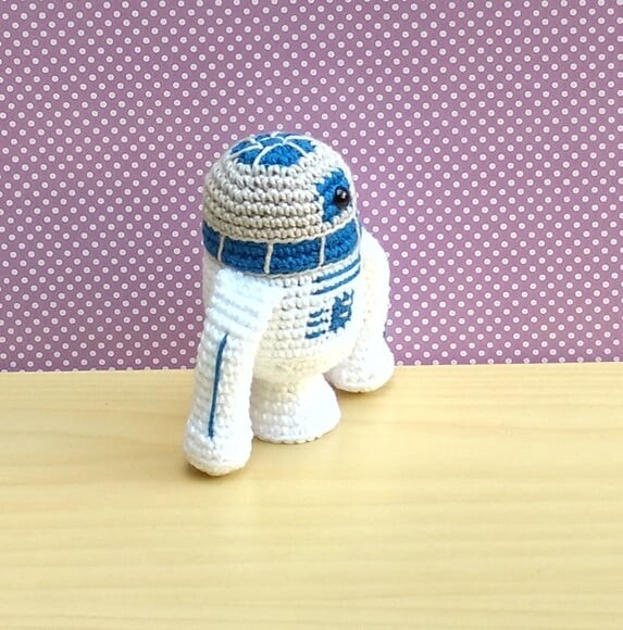 R2D2 - Star Wars Amigurumi