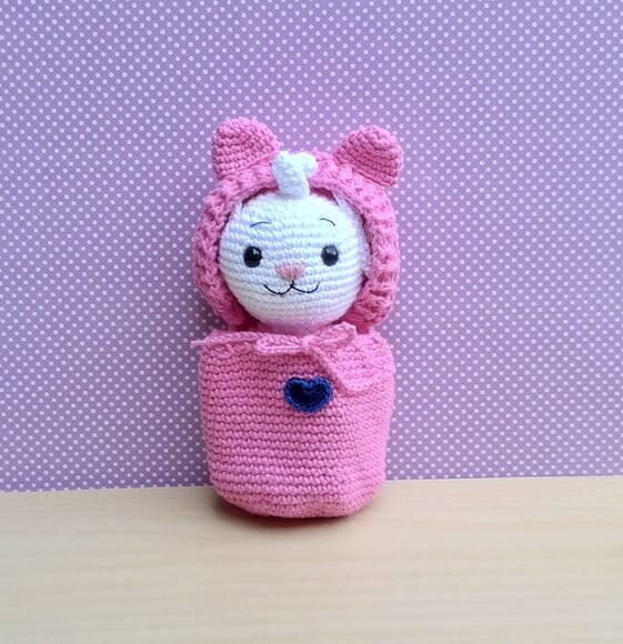 Ratinha Potato versão3 (Chip e Potato) Amigurumi