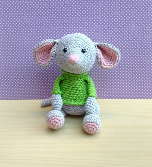 Ratinho Alfred Amigurumi
