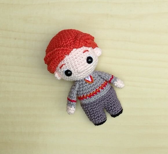 Rony Wesley - Harry Potter Amigurumi