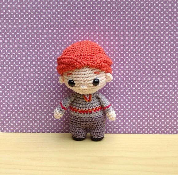 Rony Wesley - Harry Potter Amigurumi