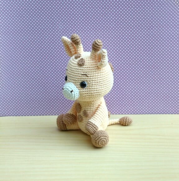 Safári - Girafa Rafa Amigurumi