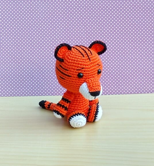 Safári Baby - Tigre Amigurumi