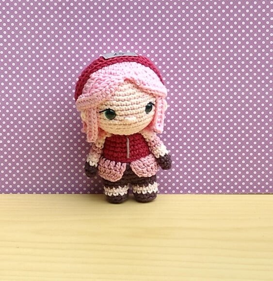 Sakura Haruno Amigurumi (Naruto Shippuden)