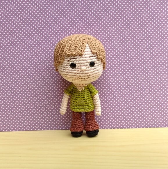 Salsicha Rogers - Scooby-doo Amigurumi