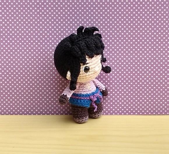 Sasuke Uchiha Amigurumi (Naruto Shippuden)