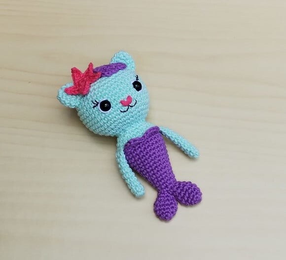 Sereiata (A Casa Mágica da Gabby) Amigurumi