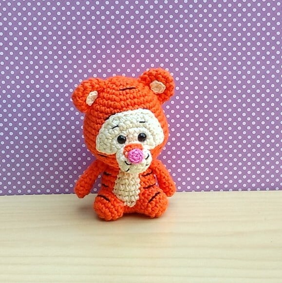 Tigrão ( Turma do Ursinho Pooh ) Amigurumi