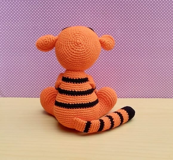 Tigrão ( Turma Ursinho Pooh) Amigurumi