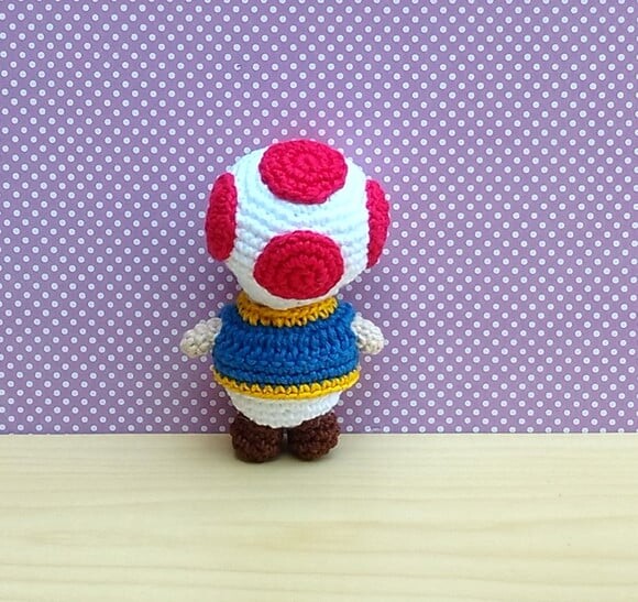 Toad Chibi - Super Mario Amigurumi