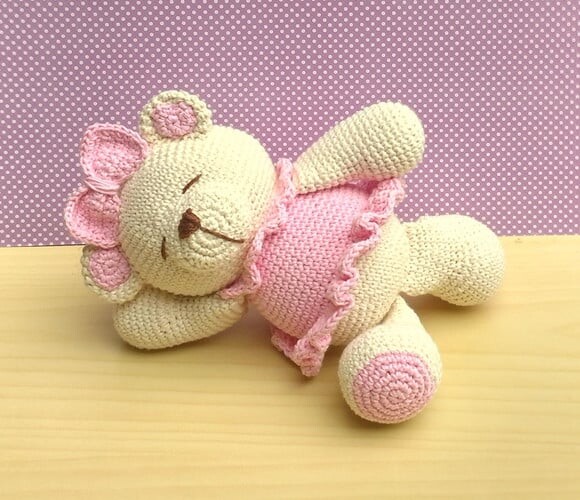 Ursa Charlote Amigurumi
