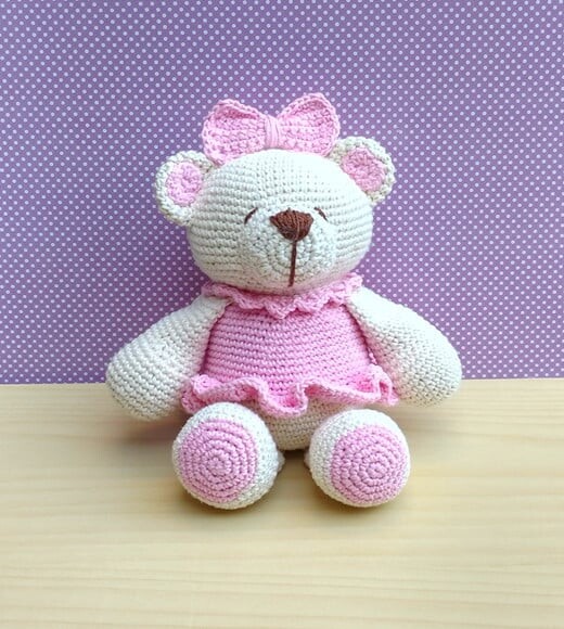 Ursa Charlote Amigurumi