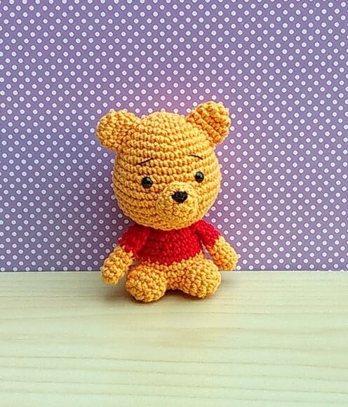 Ursinho Pooh Amigurumi