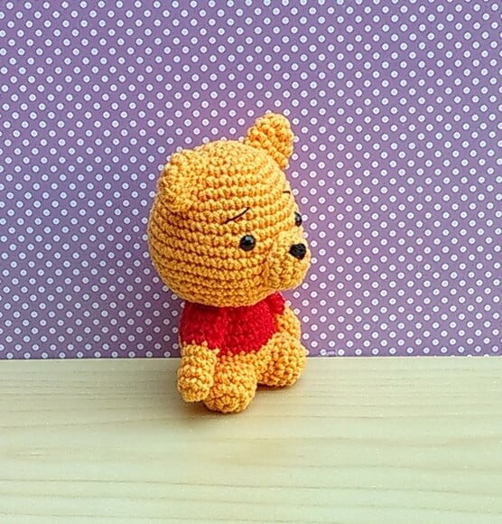 Ursinho Pooh Amigurumi