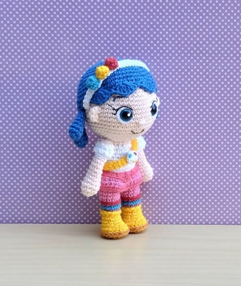 Vera ( Vera e o Reino Arco-íris ) Amigurumi