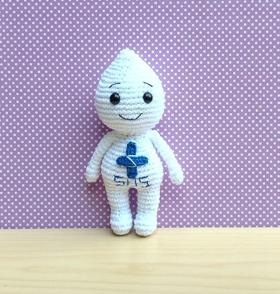 Zé Gotinha Amigurumi