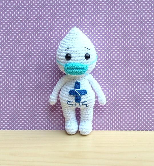 Zé Gotinha Amigurumi