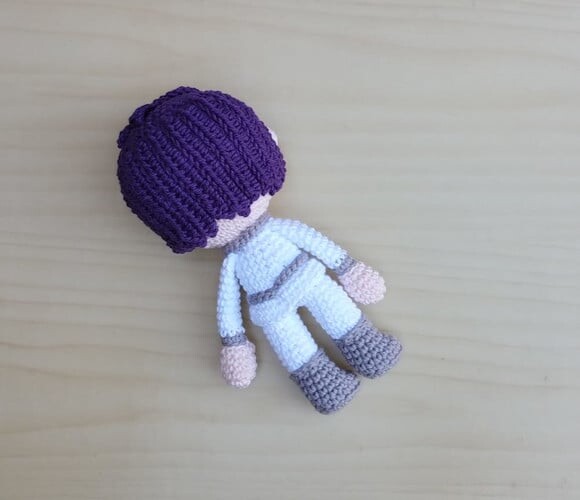Zee ( Vera e o Reino Arco-íris ) Amigurumi