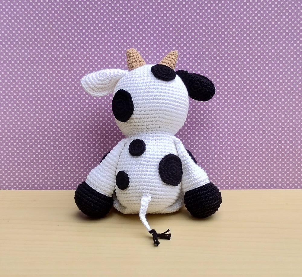 Fazendinha Vaca Milu amigurumi