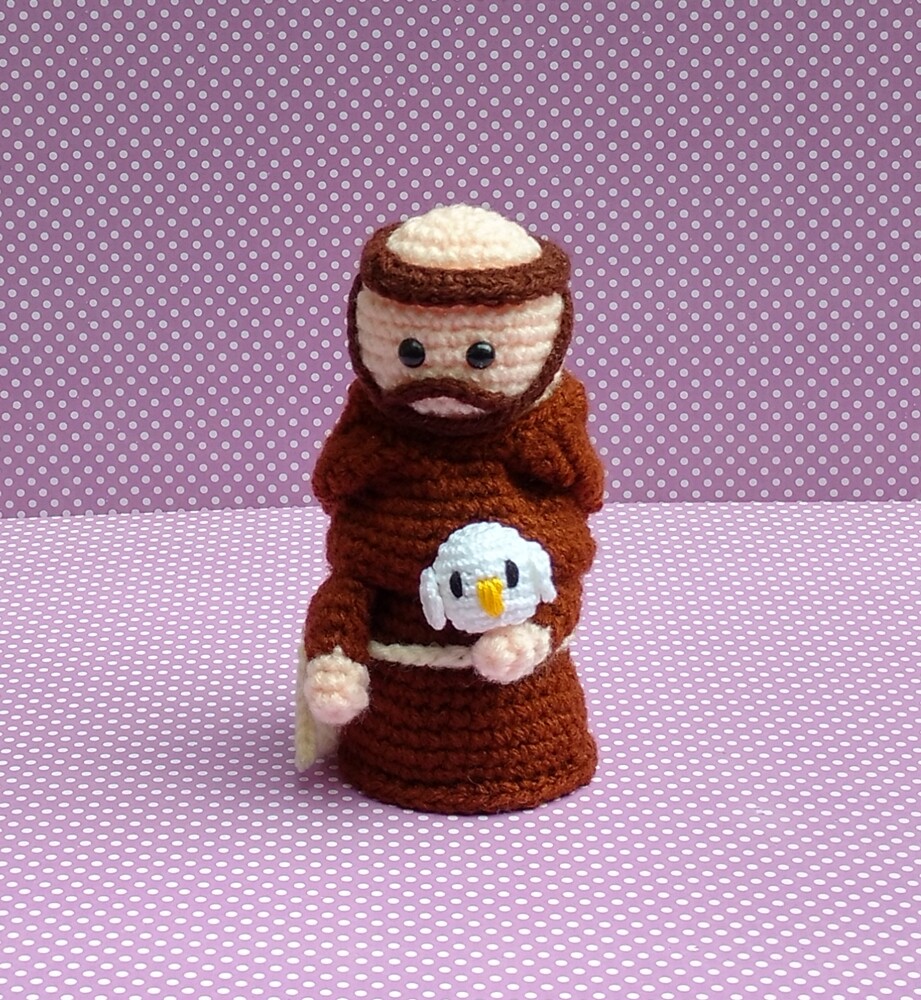 São Francisco de Assis Amigurumi