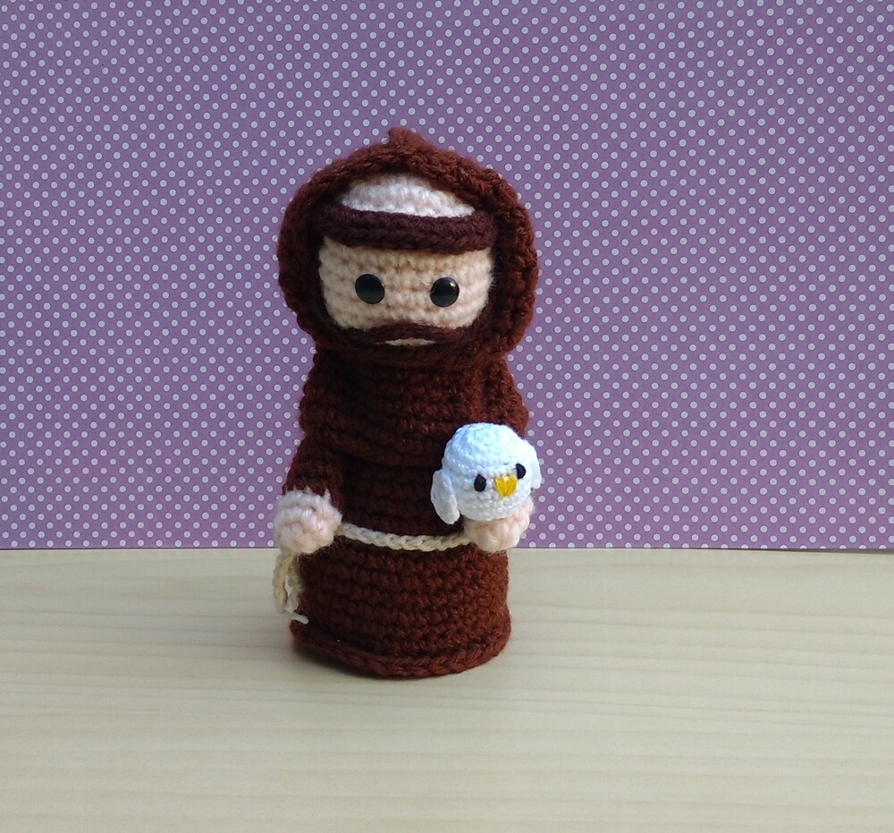 São Francisco de Assis Amigurumi
